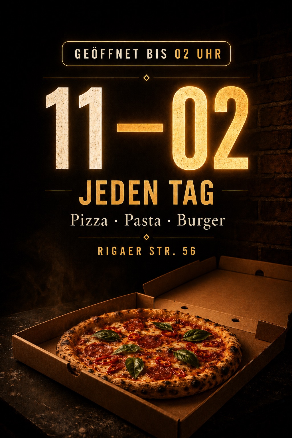 Geç saat 11-02 poster