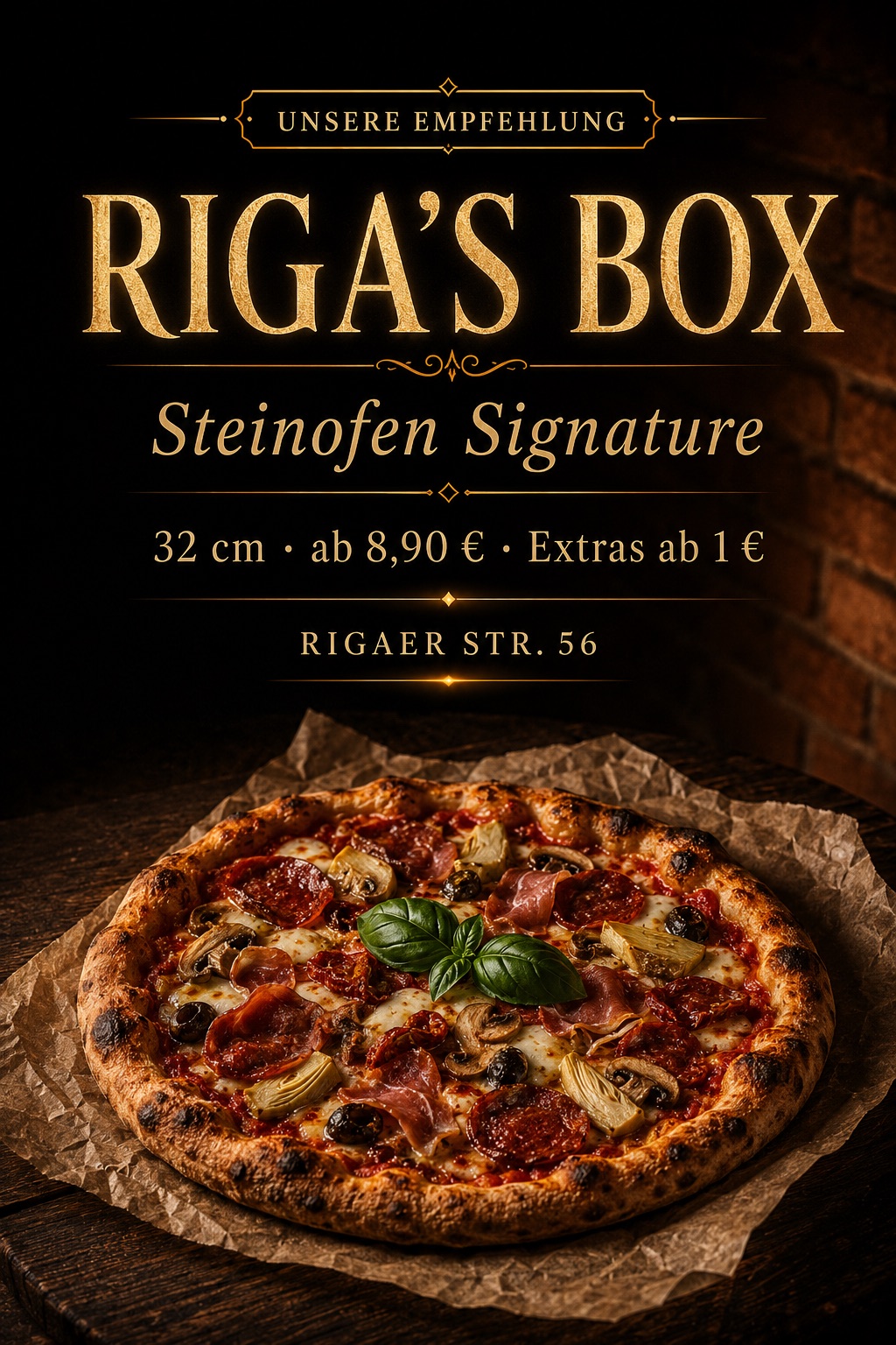 Riga's Box Signature poster